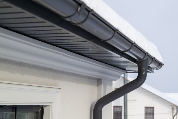 New Gutter Installation in Canton
