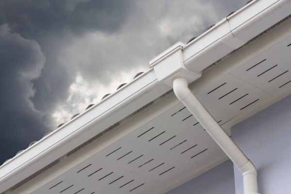 Rain Gutter Spout Relocation