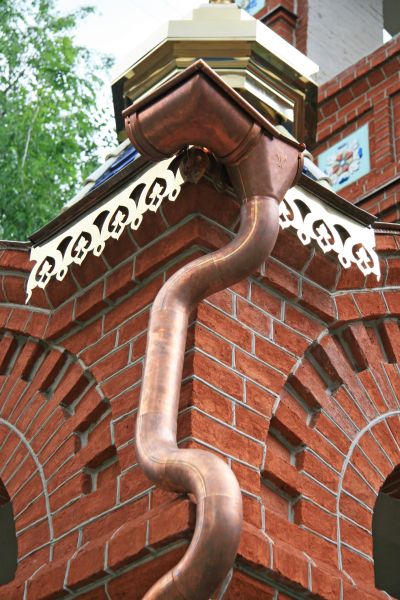 Church Downspout Installation in Canton